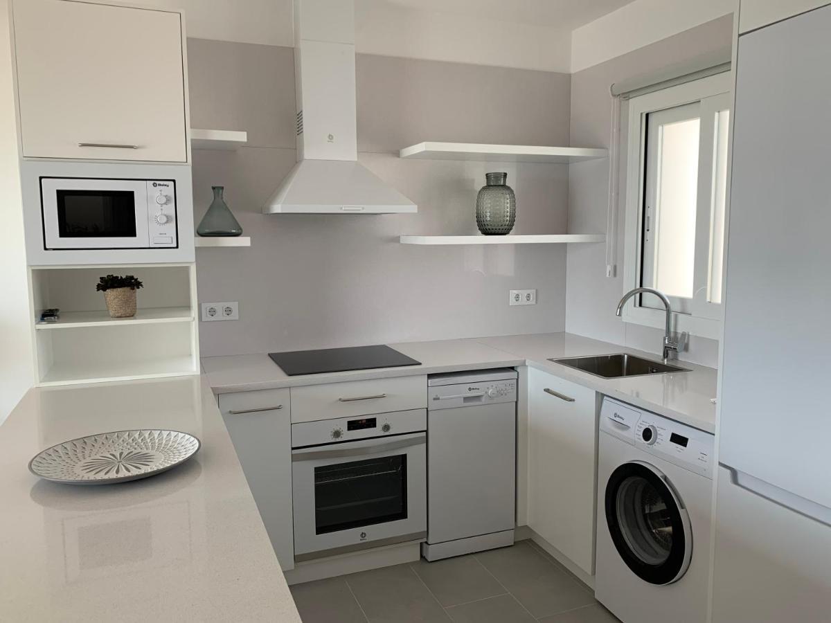 Apartamento En Playa Santo Tomas Es Migjorn Gran Bagian luar foto
