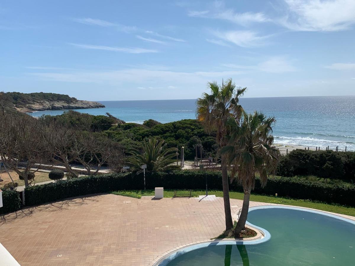 Apartamento En Playa Santo Tomas Es Migjorn Gran Bagian luar foto